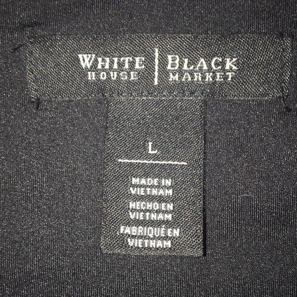 WHBM Embellished Stretchy Knit Art Deco Dress - Picture 8 of 10